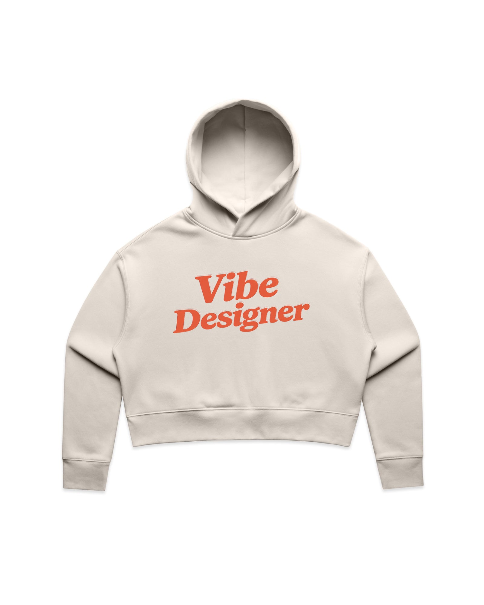 Vibe Designer Crop Hoodie