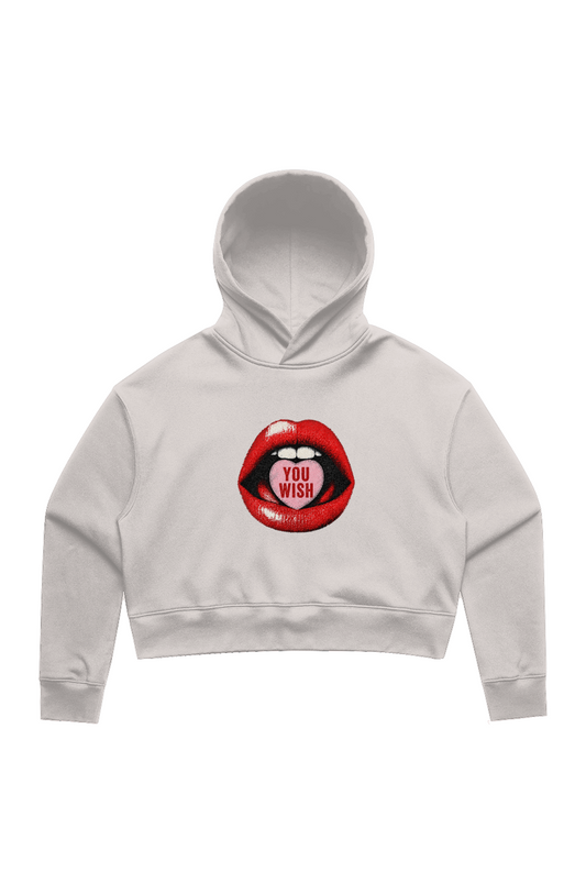 You Wish Crop Hoodie