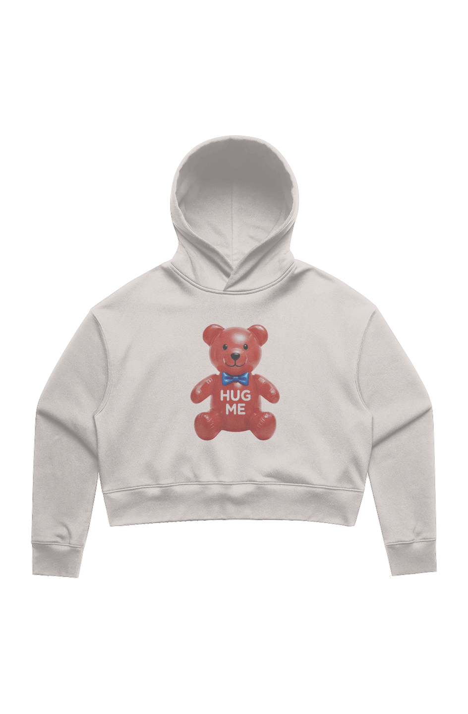 Hug Me Bear Crop Hood