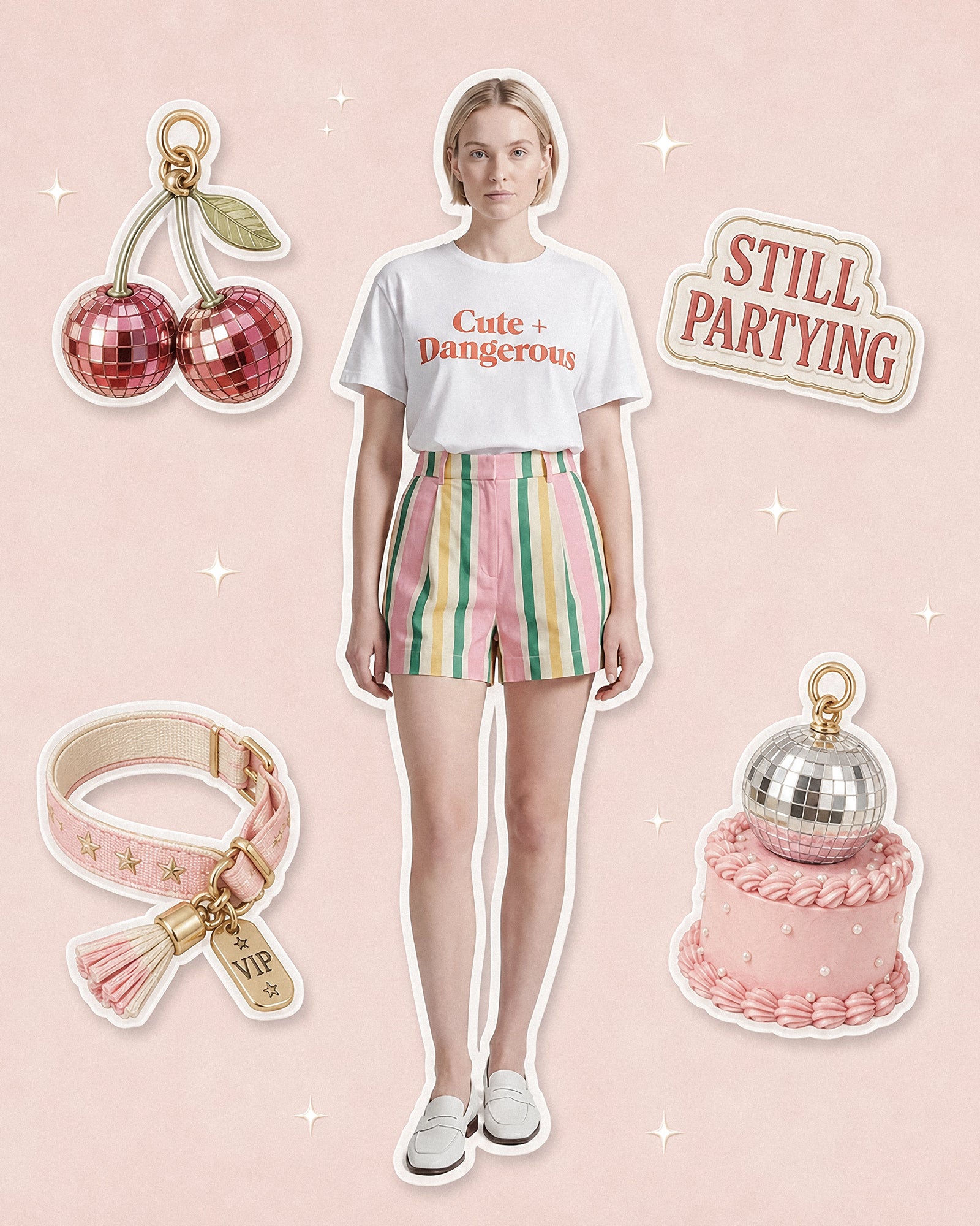 Cute + Dangerous Tee