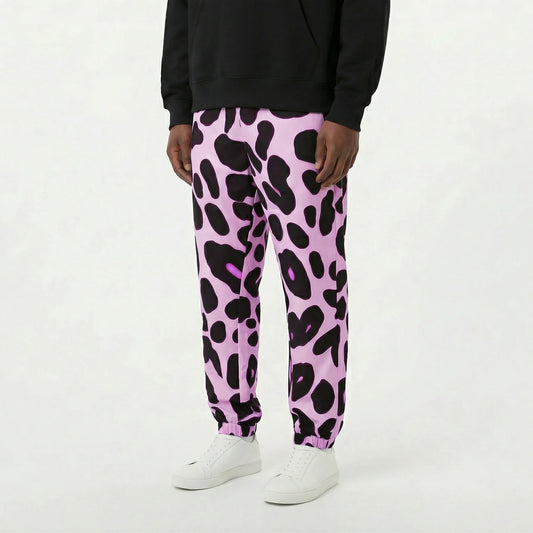 Amethyst Leopard – Violet Leopard Track Pants | Track Pants Drop 01 - #13