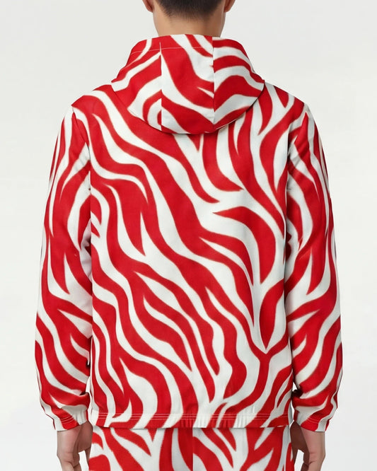 Red Zebra Windbreaker