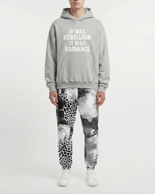 Monochrome Python Camo Track Pants