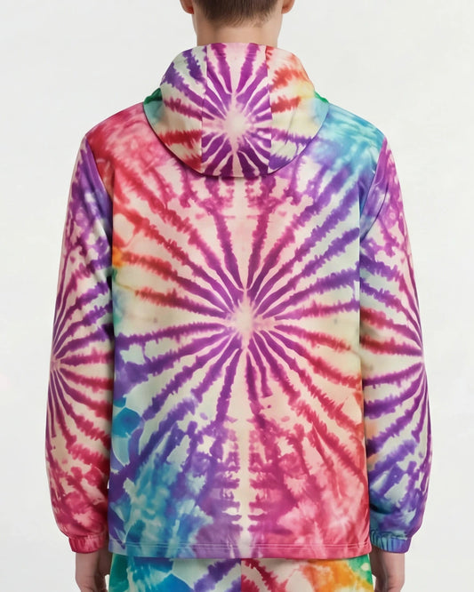 Pulse Tie-Dye Windbreaker