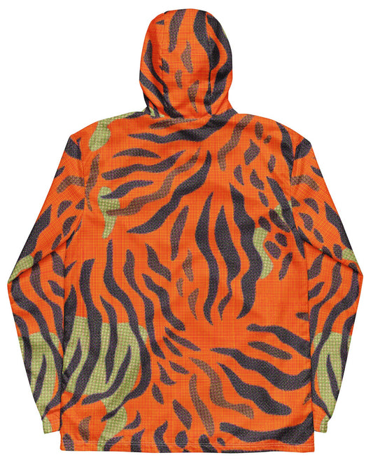 Orange Stripes Windbreaker