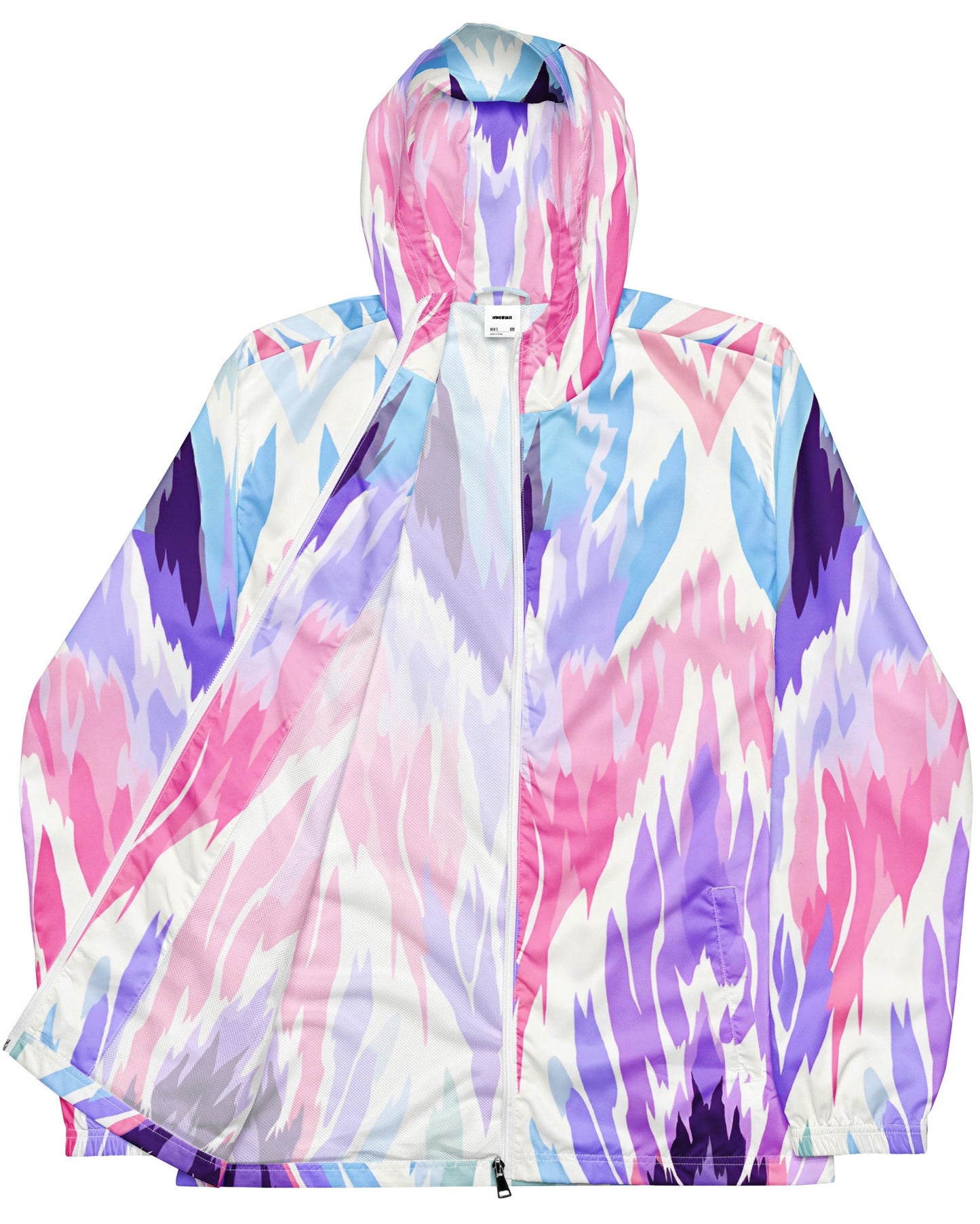 Pastel Static Windbreaker