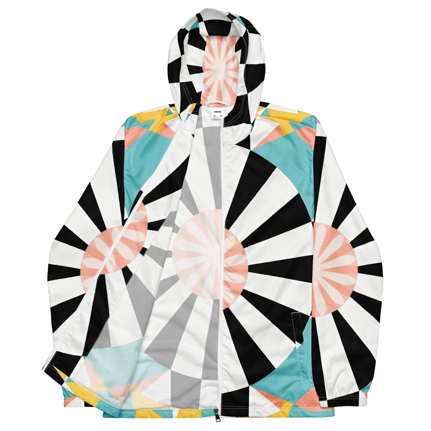 Hypnotic Mirage – Optical Illusion Windbreaker | Windbreaker Drop 01 - #17
