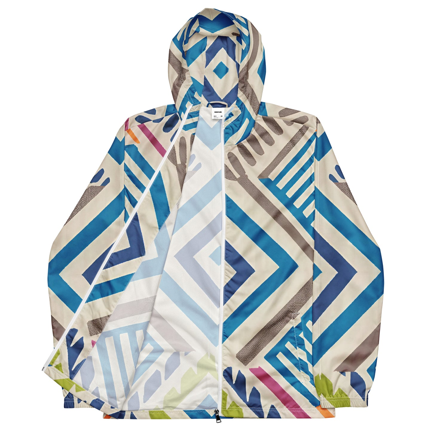 Desert Wave – Blue Chevron Windbreaker | Windbreaker Drop 01 - #20