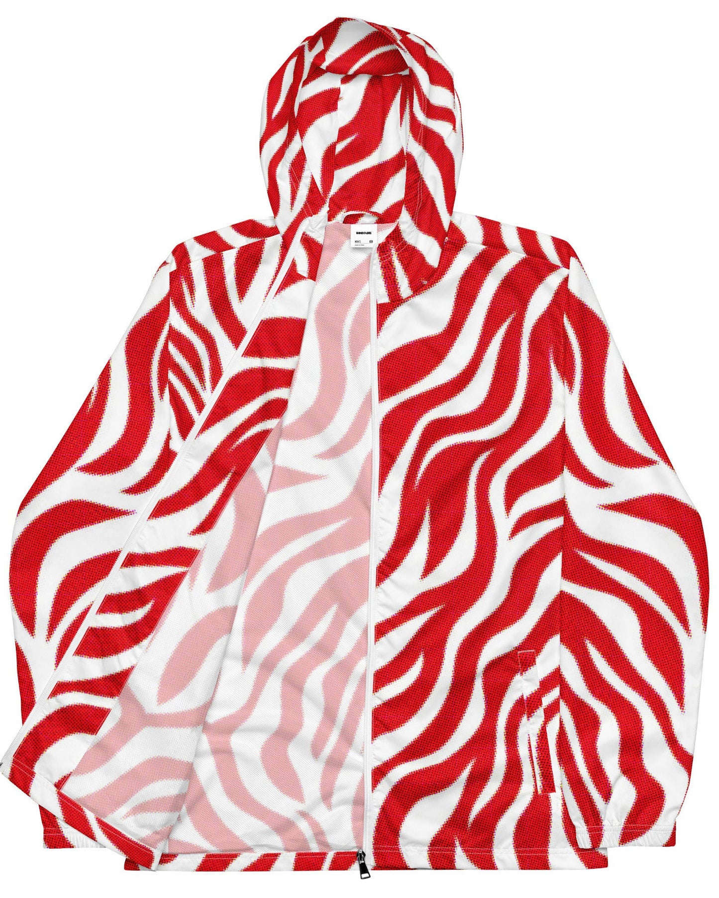 Red Zebra Windbreaker