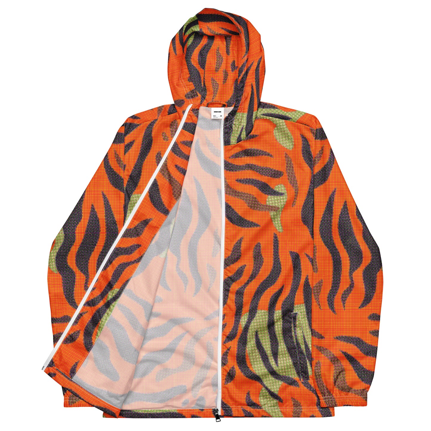 Inferno Tiger – Orange Stripes Windbreaker | Windbreaker Drop 01 - #04
