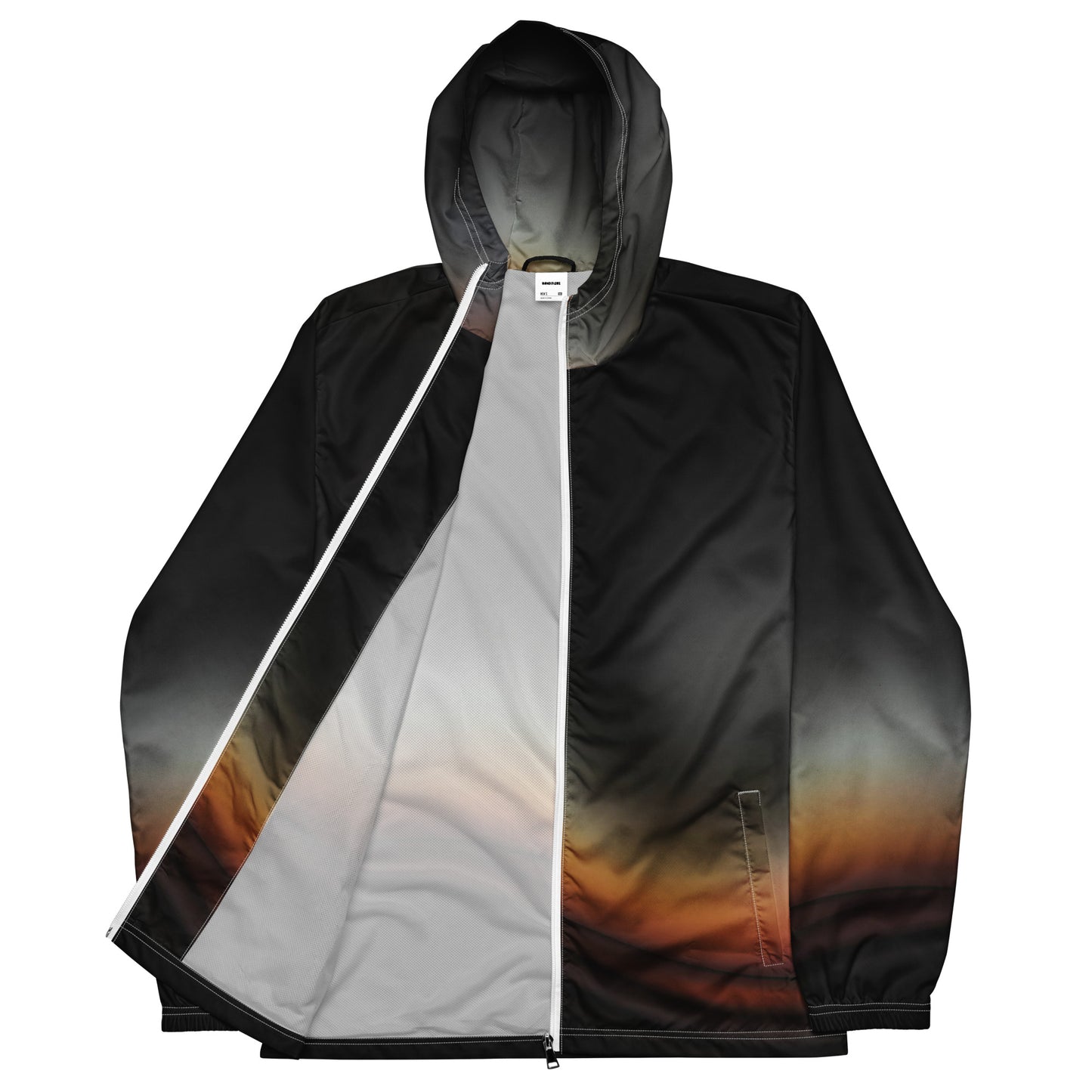 Eclipse Burn – Sunset Noir Windbreaker | Windbreaker Drop 01 - #03