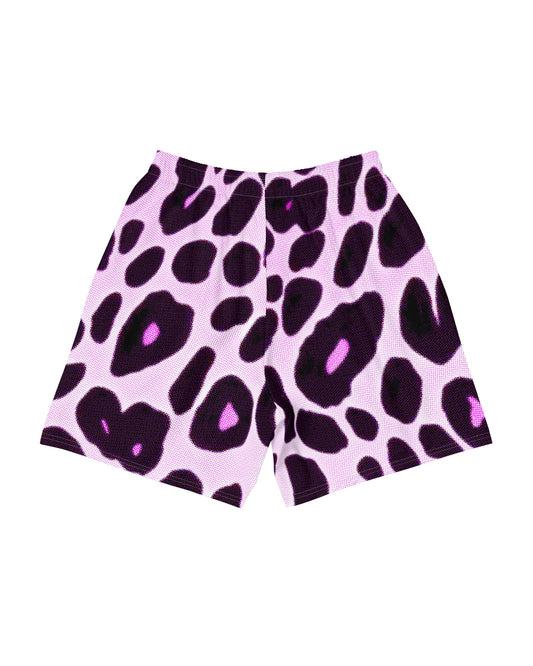 Violet Leopard Shorts