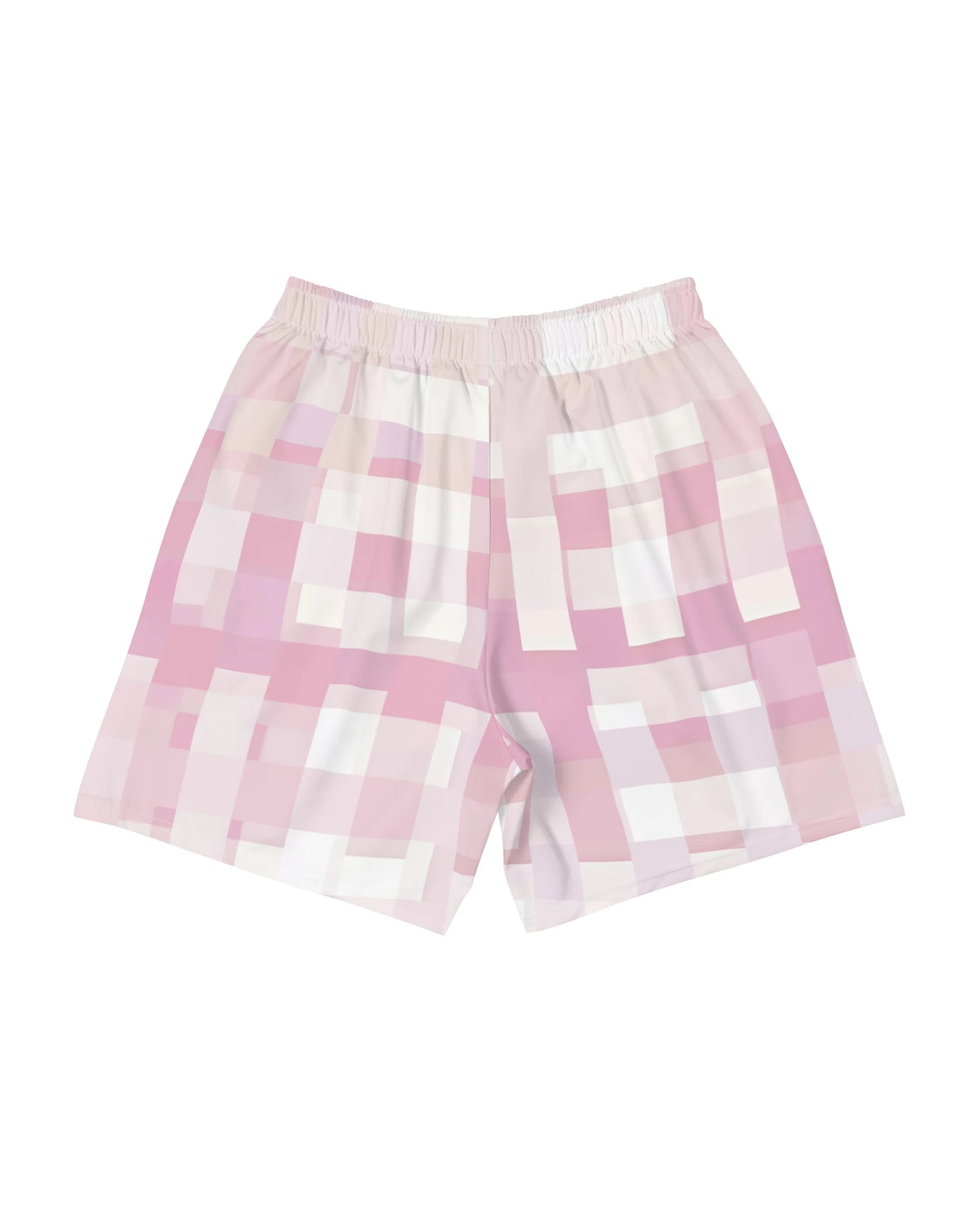 Pink Geometric Shorts
