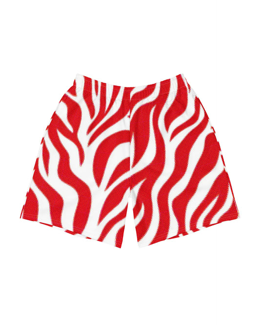 Red Zebra Shorts