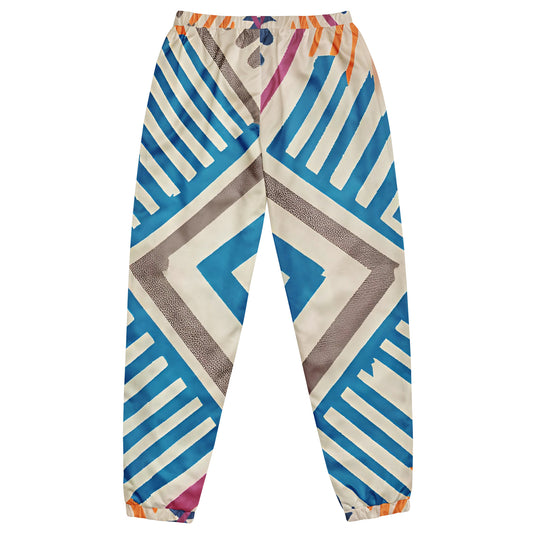 Desert Wave – Blue Chevron Track Pants | Track Pants Drop 01 - #20