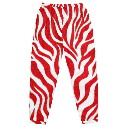 Crimson Striker – Red Zebra Track Pants | Track Pants Drop 01 - #12