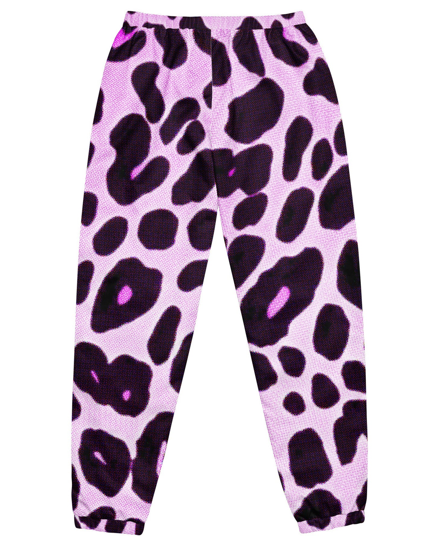 Violet Leopard Track Pants