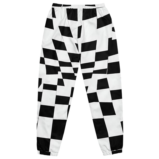 Pixel Clash – Distorted Grid Track Pants | Track Pants Drop 01 - #10