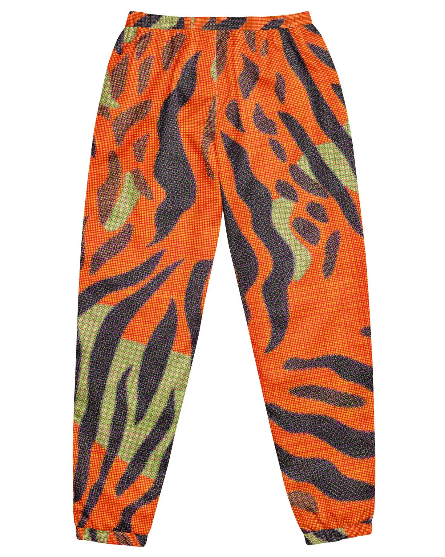 Orange Tiger Track Pants