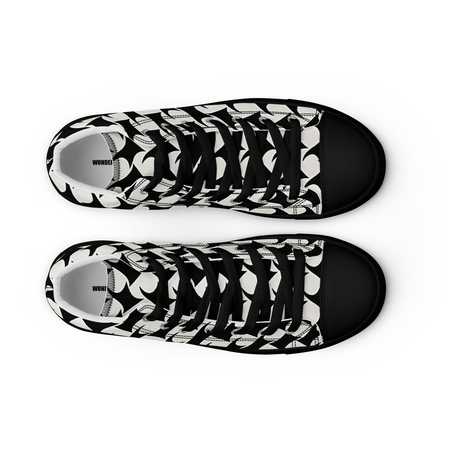 Warp Grid – 3D Checker Illusion High-Tops | Men’s High Top Drop 01 – #35