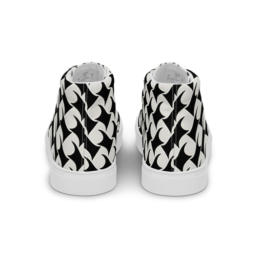 Warp Grid – 3D Checker Illusion High-Tops | Men’s High Top Drop 01 – #35