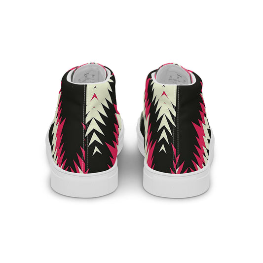 Lava Pop – Tribal Pulse High-Tops | Men’s High Top Drop 01 – #34