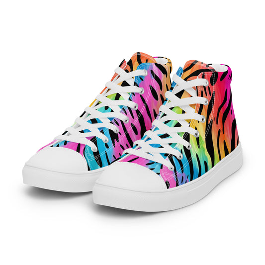 Neon Safari – Electric Animal Print High-Tops | Women’s High Top Drop 01 – #02