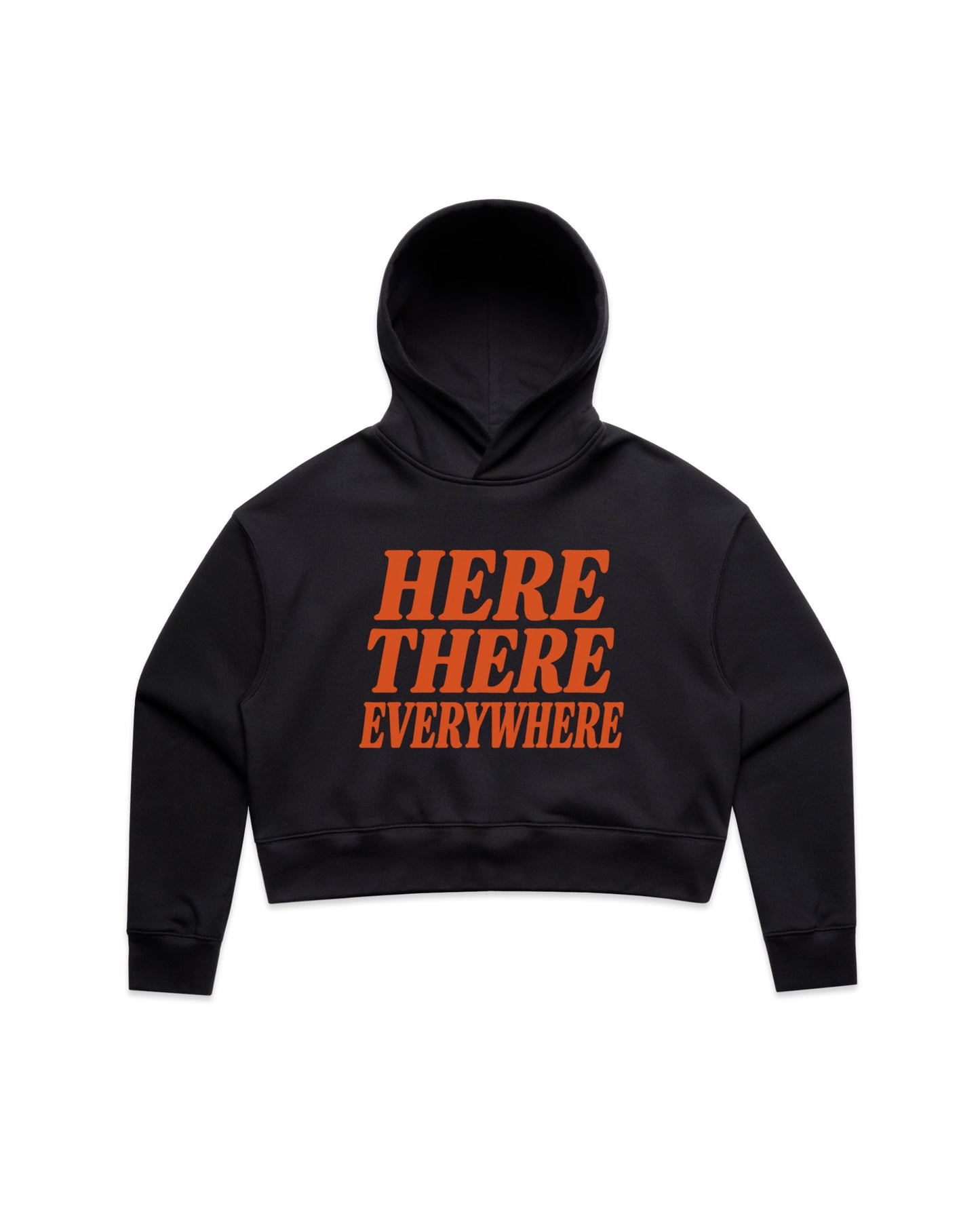Here There Everywhere Crop Hoodie
