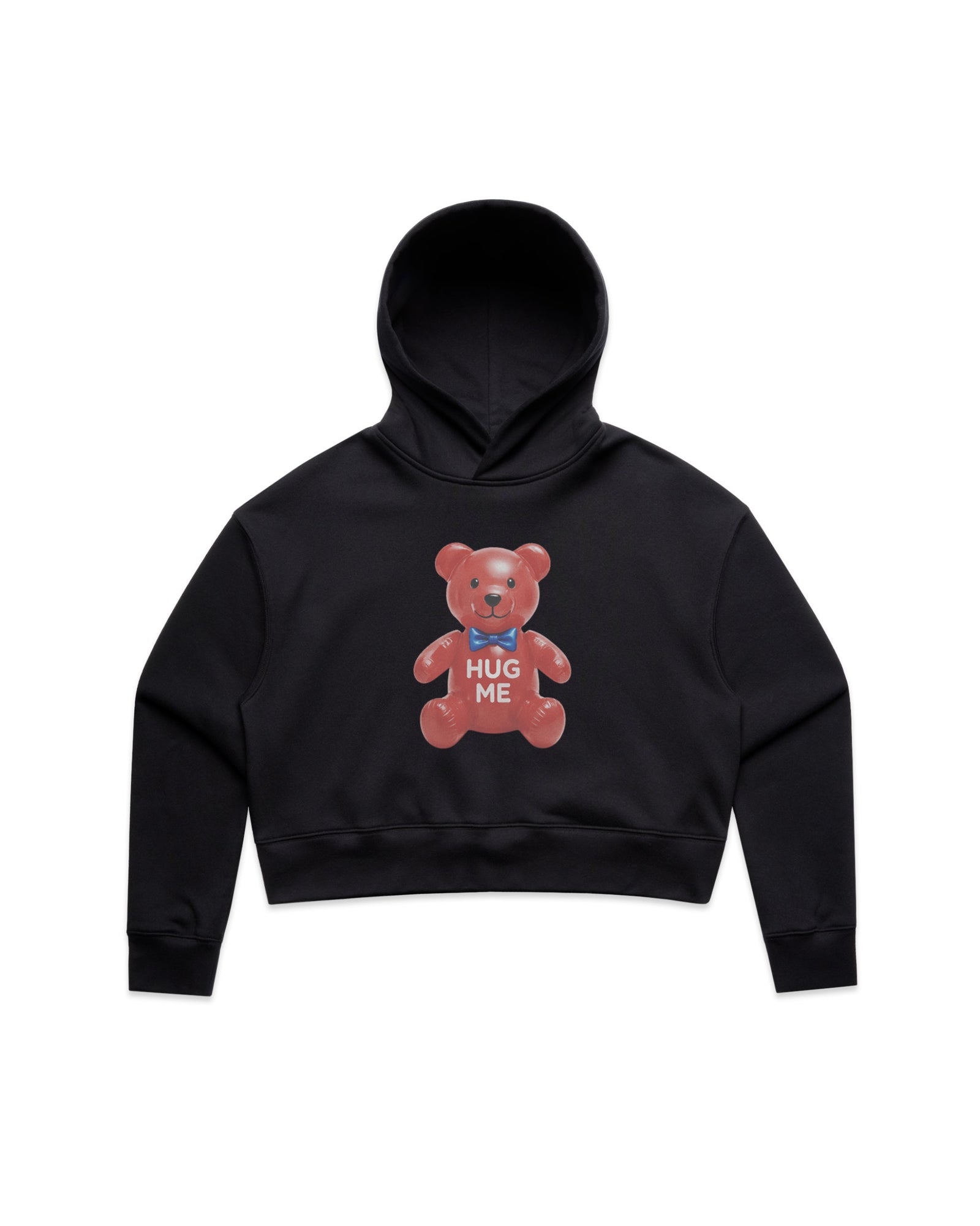 Hug Me Bear Crop Hood