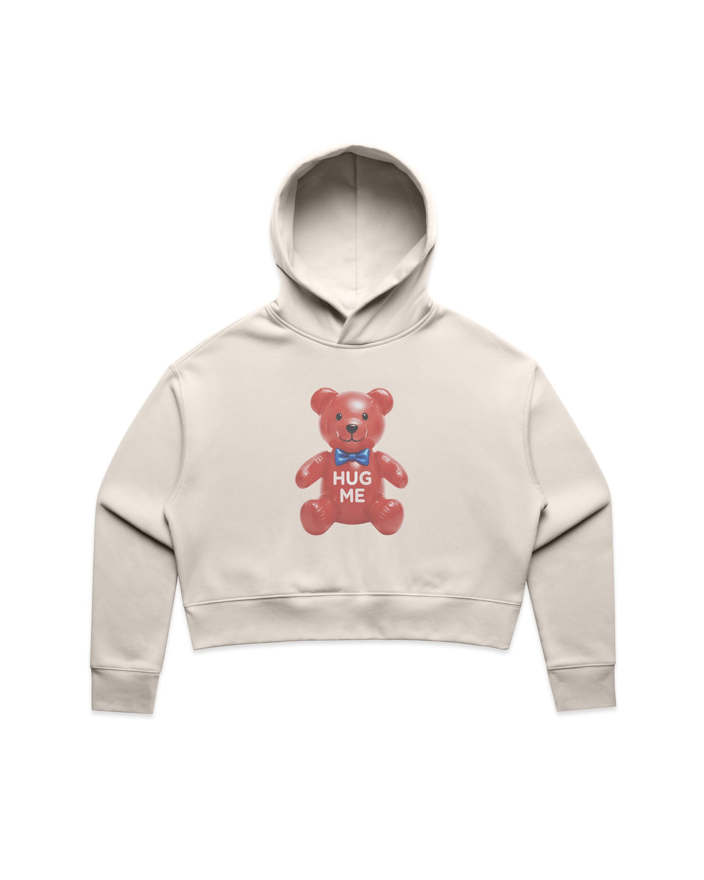 Hug Me Bear Crop Hood