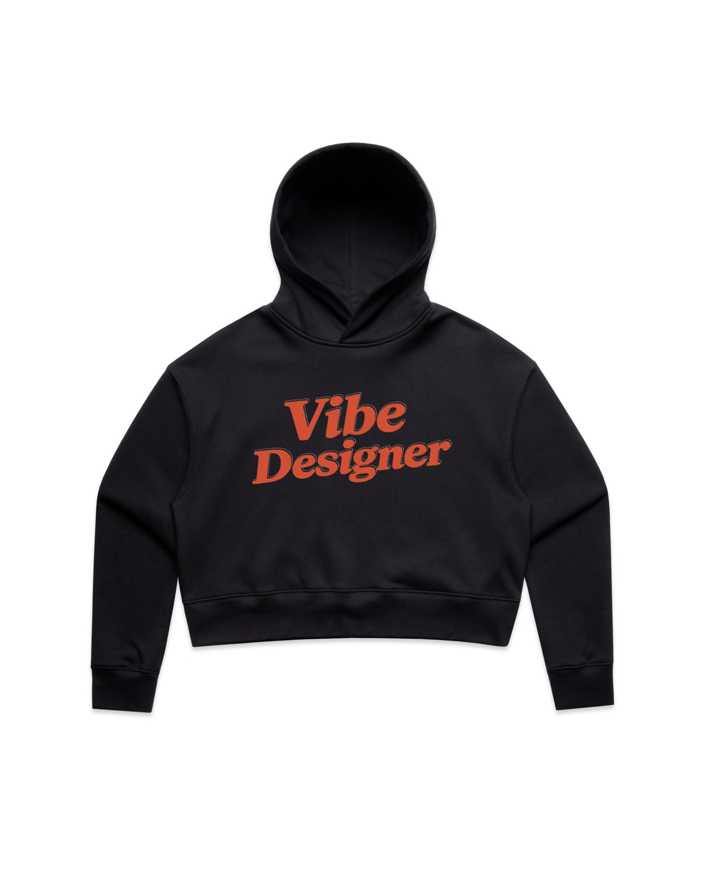 Vibe Designer Crop Hoodie