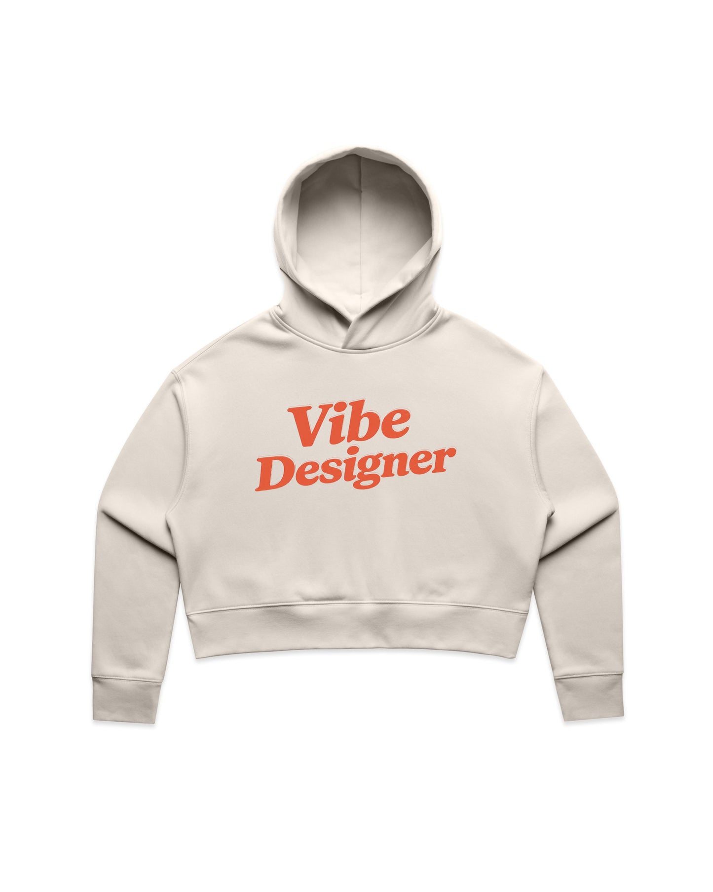 Vibe Designer Crop Hoodie