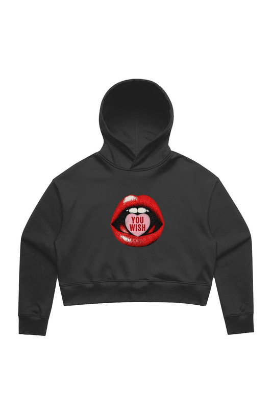 You Wish Crop Hoodie