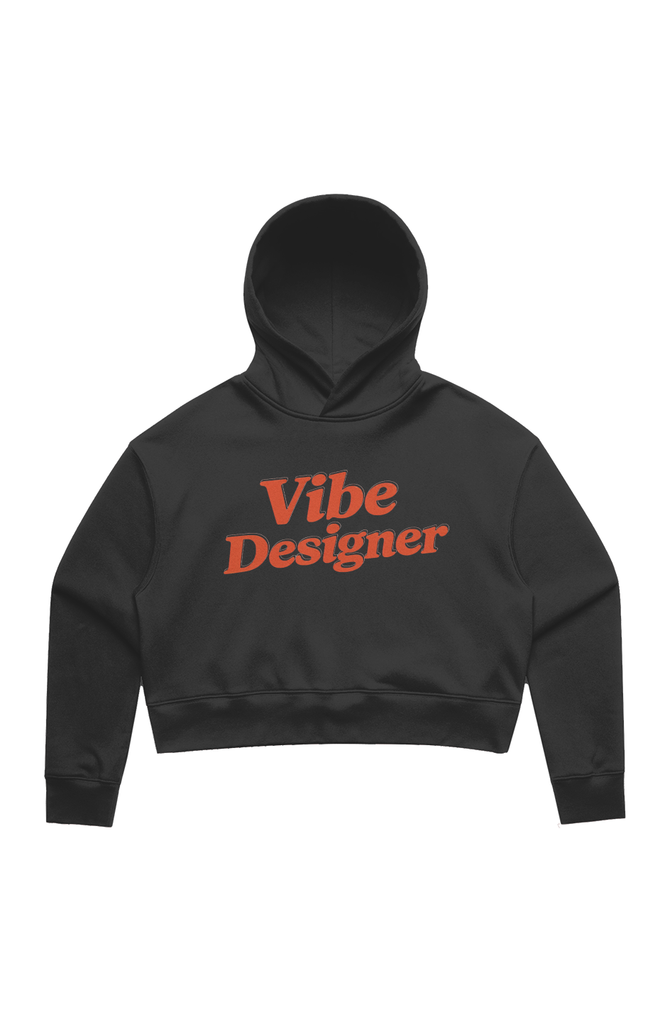 Vibe Designer Crop Hoodie