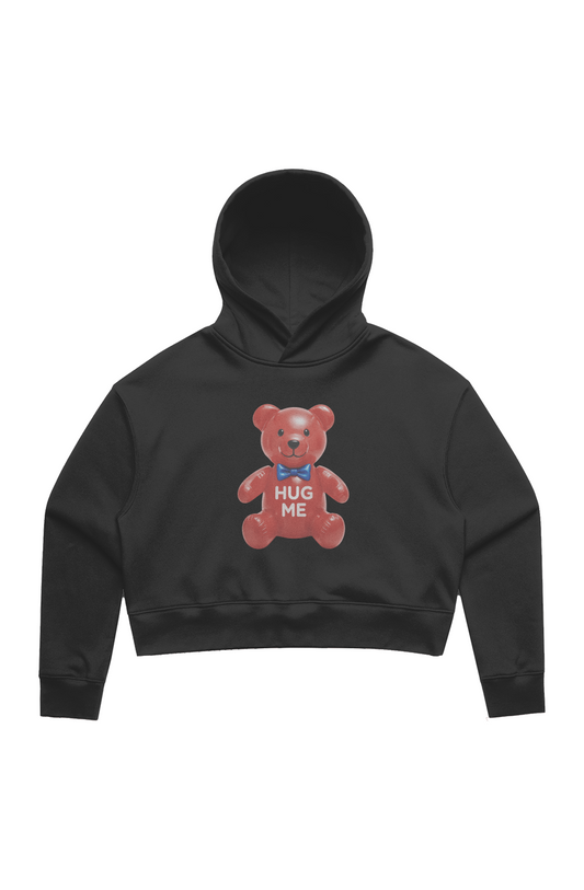 Hug Me Bear Crop Hood