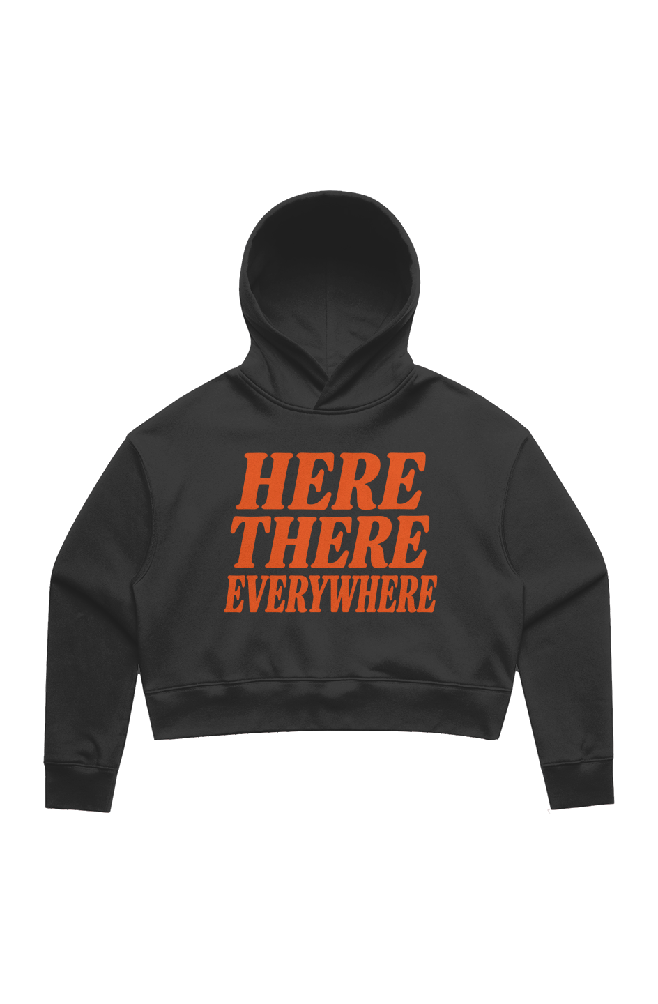 Here There Everywhere Crop Hoodie