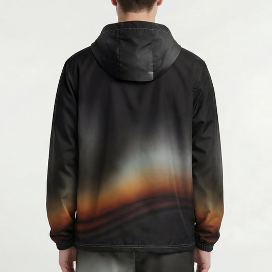 Eclipse Burn – Sunset Noir Windbreaker | Windbreaker Drop 01 - #03