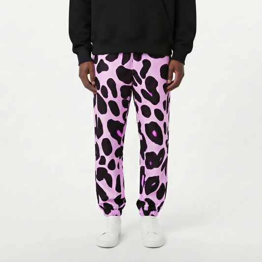 Amethyst Leopard – Violet Leopard Track Pants | Track Pants Drop 01 - #13