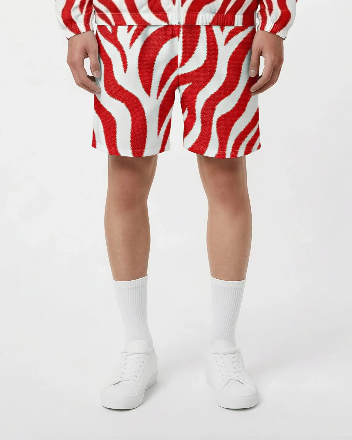 Red Zebra Shorts