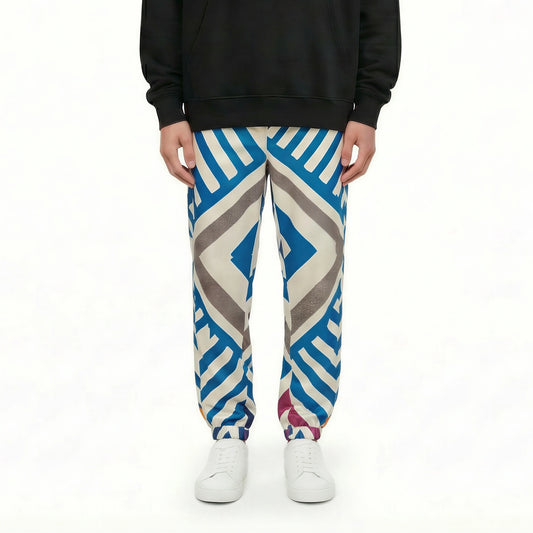 Desert Wave – Blue Chevron Track Pants | Track Pants Drop 01 - #20