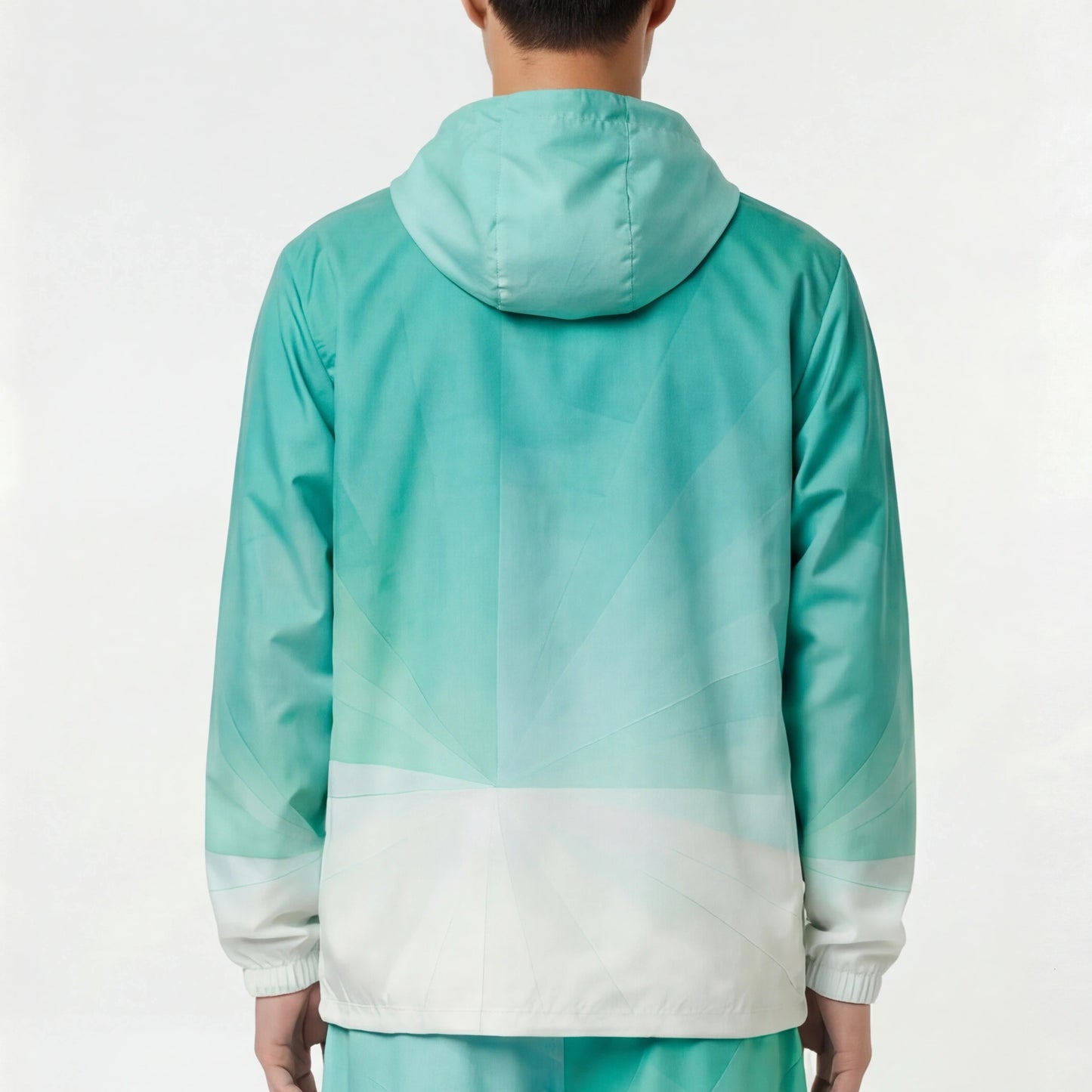 Mist Phase – Aqua Gradient Windbreaker | Windbreaker Drop 01 - #02