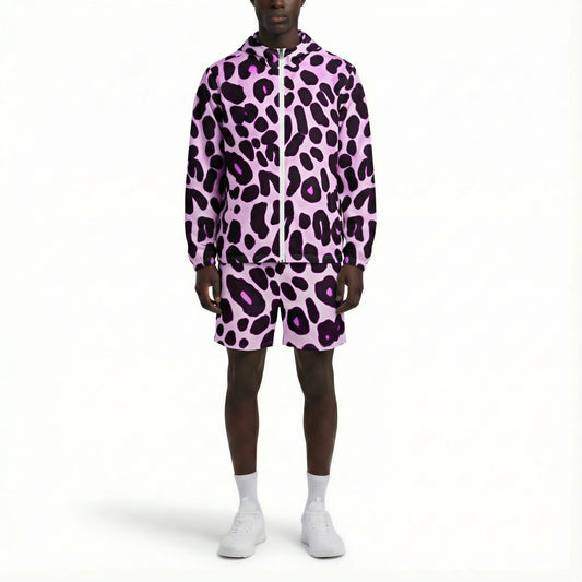 Amethyst Leopard – Violet Leopard Windbreaker | Windbreaker Drop 01 - #13