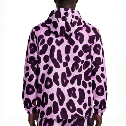 Amethyst Leopard – Violet Leopard Windbreaker | Windbreaker Drop 01 - #13