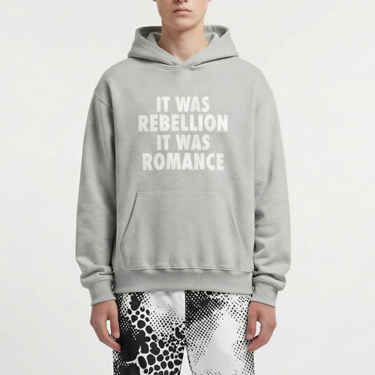 HOODIE DROP 01 - #21 IT WAS REBELLION IT WAS ROMANCE