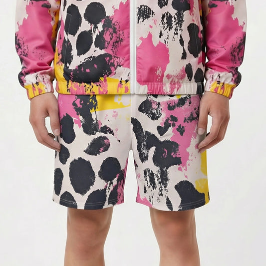 Panther Bloom – Pink Acid Camo Shorts  | Shorts Drop 01 - #07