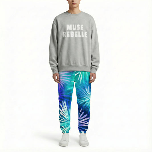 Tropic Starburst – Electric Ocean Track Pants | Track Pants Drop 01 - #26
