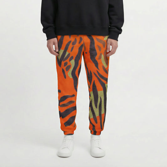Inferno Tiger – Orange Tiger Print Track Pants | Track Pants Drop 01 - #04