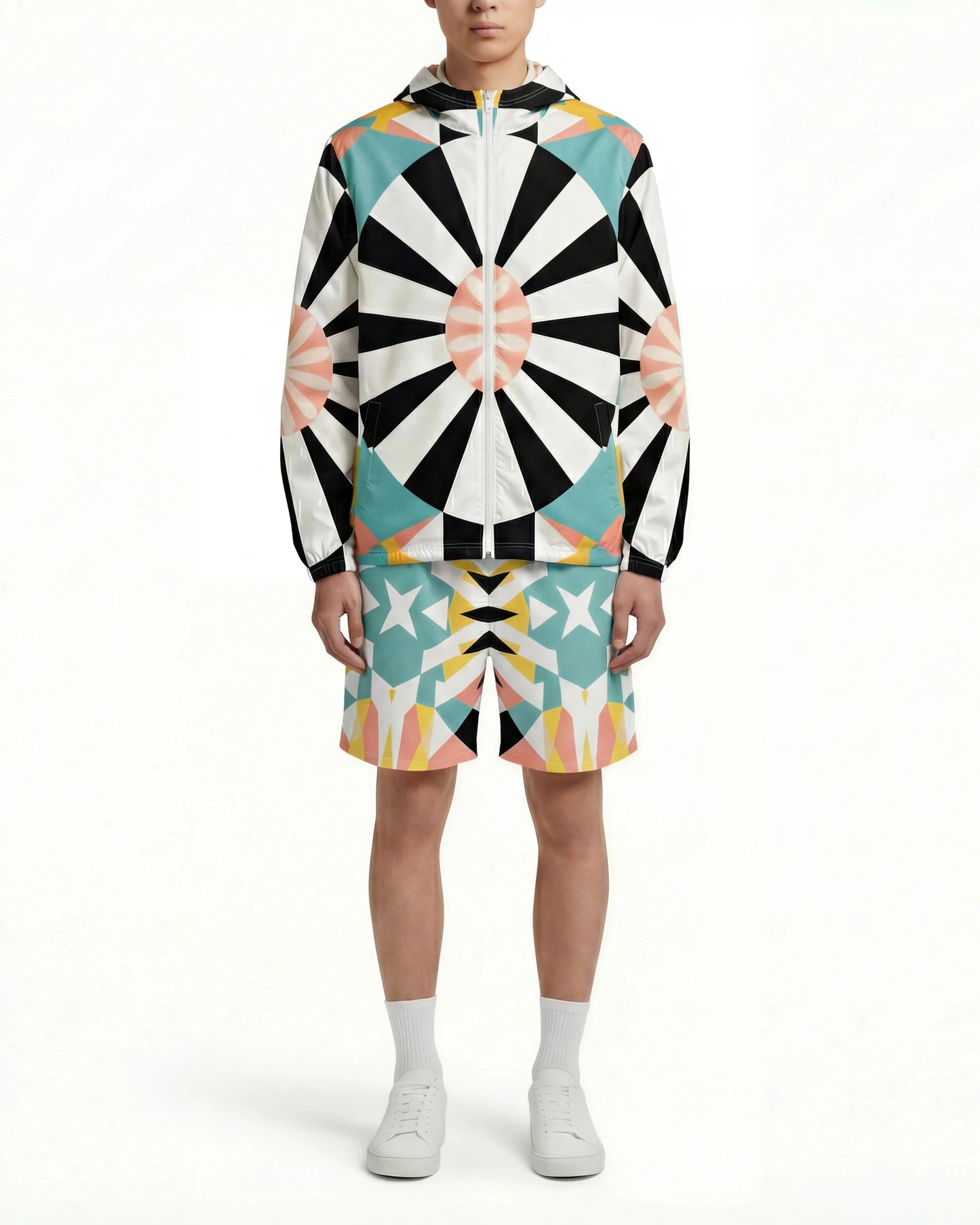 Optical Illusion Windbreaker