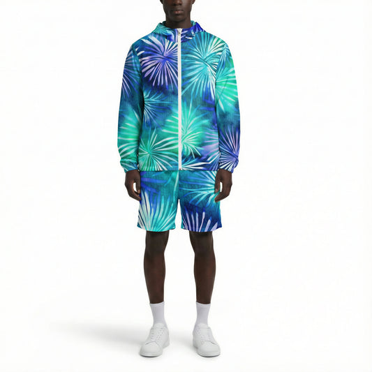 Tropic Starburst – Electric Ocean Windbreaker | Windbreaker Drop 01 - #26
