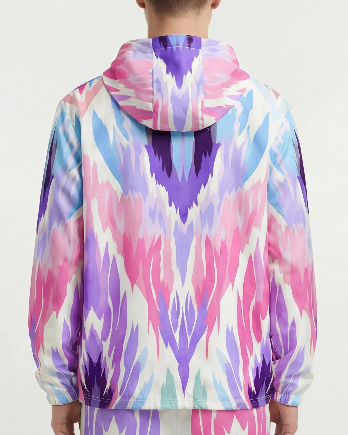 Pastel Static Windbreaker